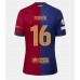 Maillot de foot Barcelona Fermin Lopez #16 Domicile vêtements 2024-25 Manches Courtes